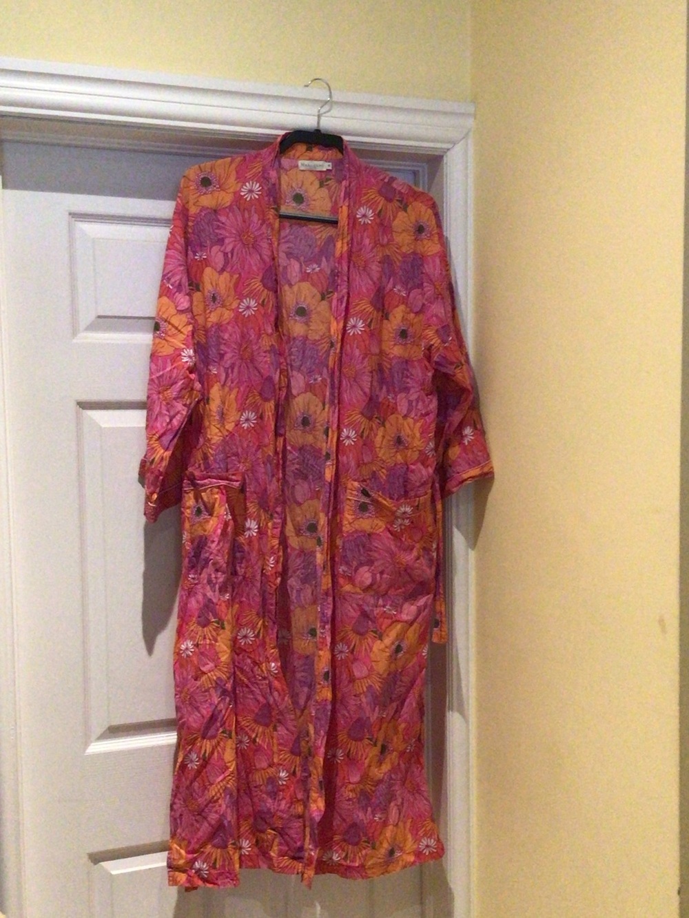 Mahogany Cozy Cotton Kimono Robe